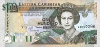Gallery image for East Caribbean States p30k: 100 Dollars